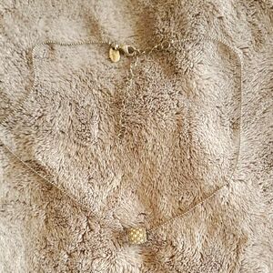 Lia Sophia Silver Necklace with Heart Design